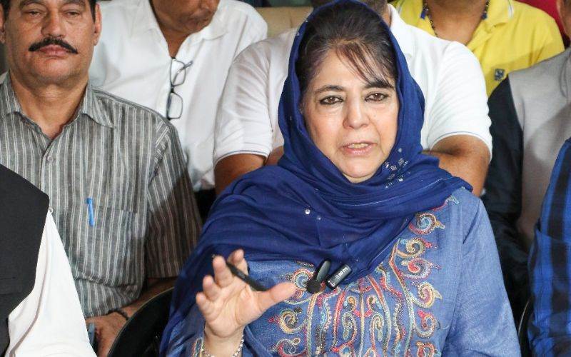  احتجاجی مظاہروں میں نوجوانوں کا 'ابھرنا' ہند، پاک کے لیے ویک اَپ کال: محبوبہ مفتی